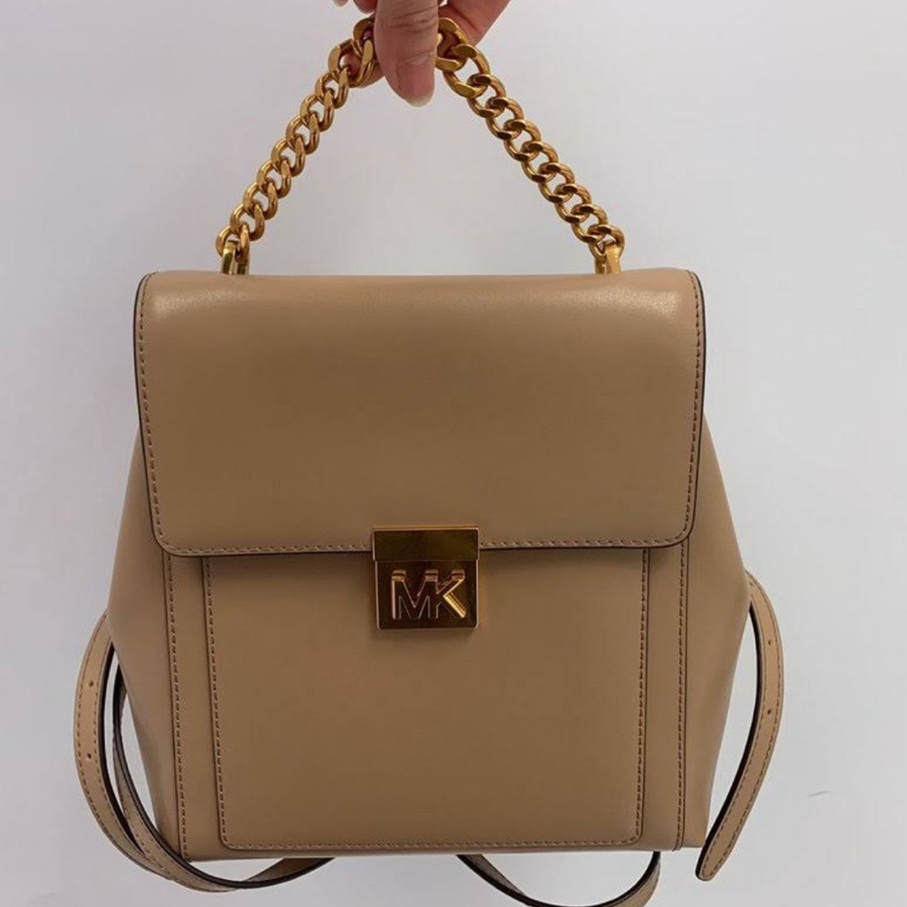 NWT Michael Kors Backpack in DK Khaki. $225